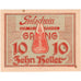 Oostenrijk, Gaming, 10 Heller, Monument, 1920, 1920-12-31, SPL, Mehl:FS 220a