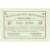 Autriche, Pottenstein, 10 Heller, Texte, 1920, 1920-08-31, SPL