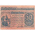 Austria, Pottenstein, 50 Heller, tour, 1920, 1920-12-15, UNC(63)