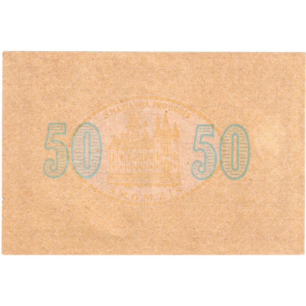 Autriche, Mariazell, 50 Heller, Eglise, 1920, 1920-09-30, SPL, Mehl:FS 590Ia1