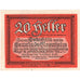 Oostenrijk, Siezenheim, 20 Heller, roi, 1920, SPL, Mehl:FS 996a