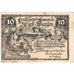 Oostenrijk, Bruck-Waasen, 10 Heller, paysage 1921-03-31, SUP, Mehl:FS 108a