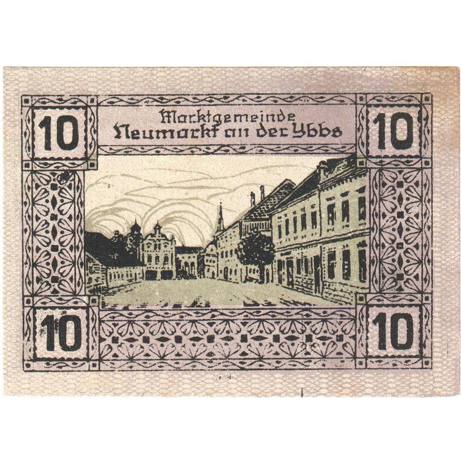 Österreich, Neumarkt, 10 Heller, village, 1920, 1920-12-31, UNZ-, Mehl:FS 663b