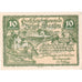 Österreich, Bruck-Waasen, 10 Heller, château 1921-03-31, UNZ-, Mehl:FS 108b