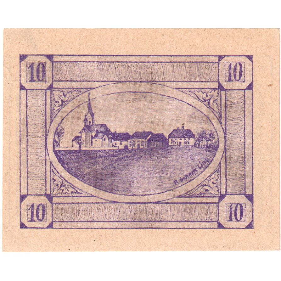 Österreich, Herzogsdorf, 10 Heller, paysage 1920-12-31, UNZ-, Mehl:FS 373I