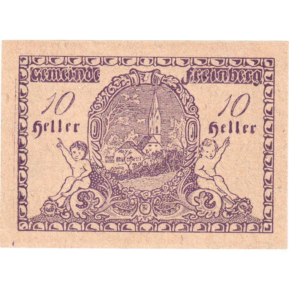 Österreich, Freinberg, 10 Heller, paysage, 1920, 1920-12-31, UNZ-, Mehl:FS 211Ic