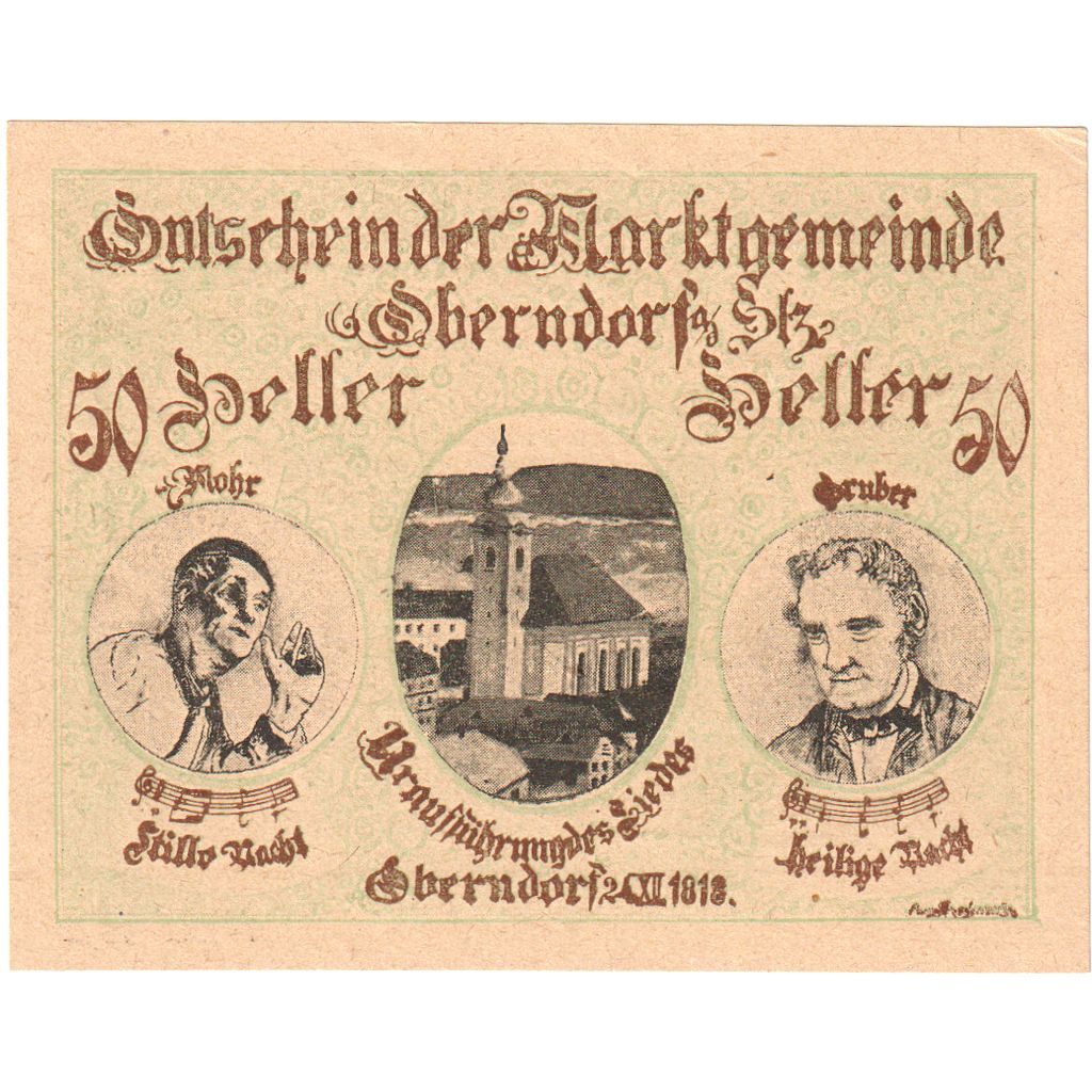 Österreich, Oberndorf, 50 Heller, 1920-12-31, UNZ-