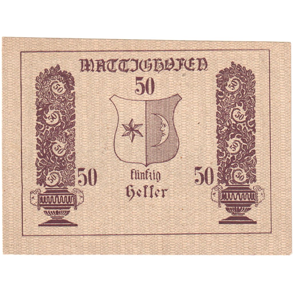 Österreich, Mattighofen, 50 Heller, 1920-12-31, UNZ-