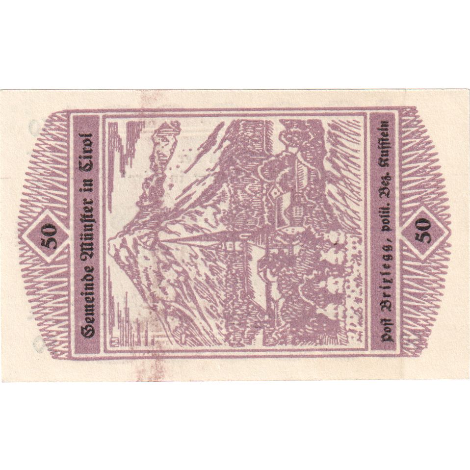 Österreich, Munster, 50 Heller, 1920-11-01, UNZ-