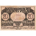 Österreich, Vöslau, 20 Heller, 1920-12-31, SS