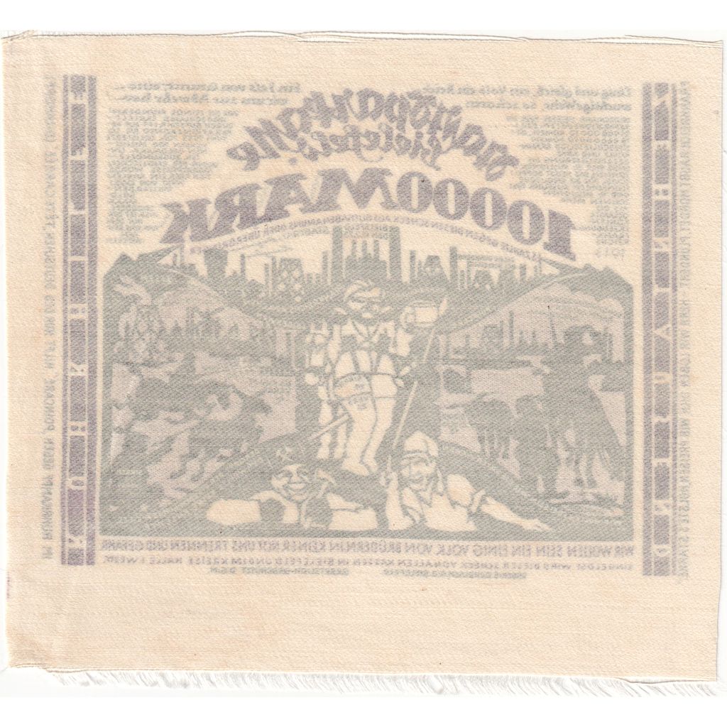 Niemcy, Bielefeld, 10000 Mark, 1923-02-15, UNC(63), Jedwab, Grabowski:70a