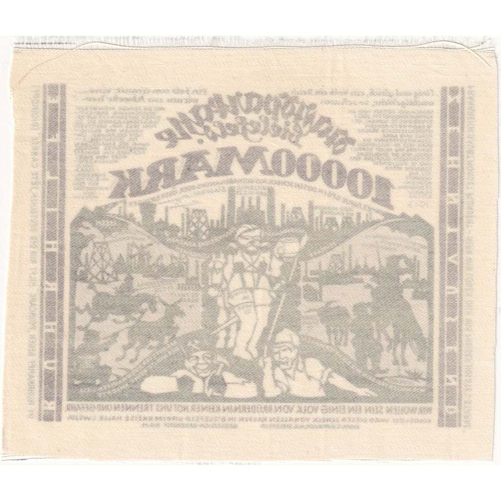Germany, Bielefeld, 10000 Mark, 1923-02-15, UNC(63), Silk, Grabowski:70a