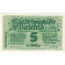 Germania, Bielefeld, 5 Goldpfennig, 1923-11-08, SPL, Lino, Grabowski:93
