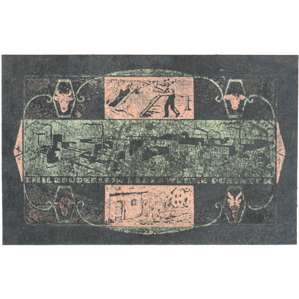 Deutschland, Possneck, 50 Millionen Mark, 1923-08-11, UNZ-, Leather
