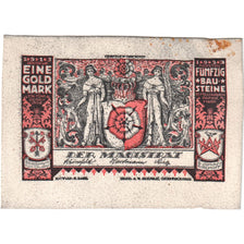 Germany, Osterwiecker am Harz, 1 Goldmark, EF(40-45), Glossy leather