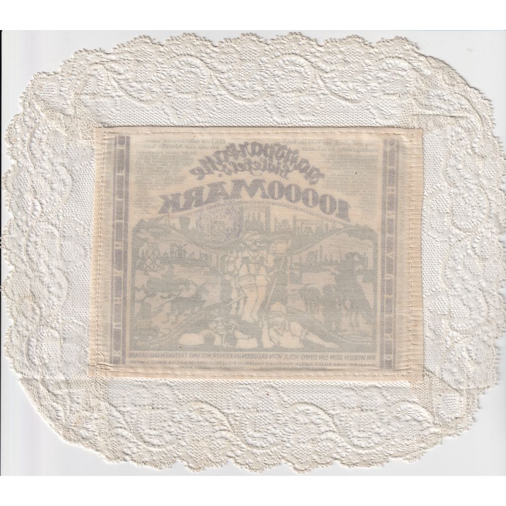 Germany, Bielefeld, 10000 Mark, 1923-02-15, UNC(63), Silk, Grabowski:70c