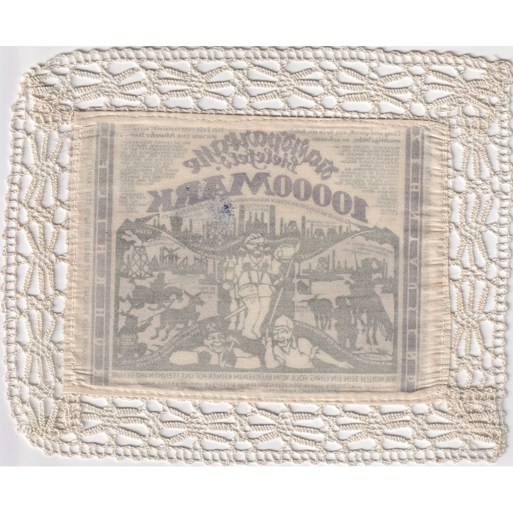 Alemanha, Bielefeld, 10000 Mark, 1923-02-15, UNC(63), Seda, Grabowski:70c