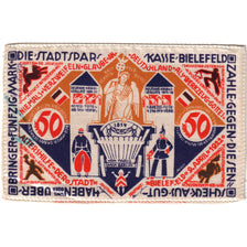 Duitsland, Bielefeld, 50 Mark, 1922-04-09, SPL, Zijde, Grabowski:49c