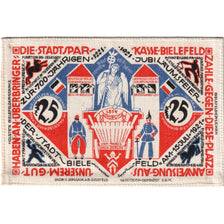 Germany, Bielefeld, 25 MARK, 1921-07-15, UNC(63), Linen, Grabowski:18d