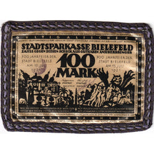 Germany, Bielefeld, 100 Mark, 1921-07-15, UNC(63), Silk, Grabowski:33c