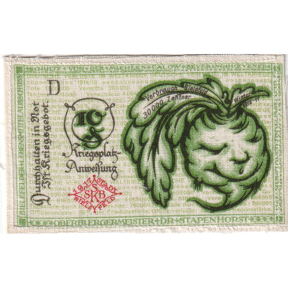 Germany, Bielefeld, 10 Pfennig, 1919-04-01, UNC(63), Linen, Grabowski:11