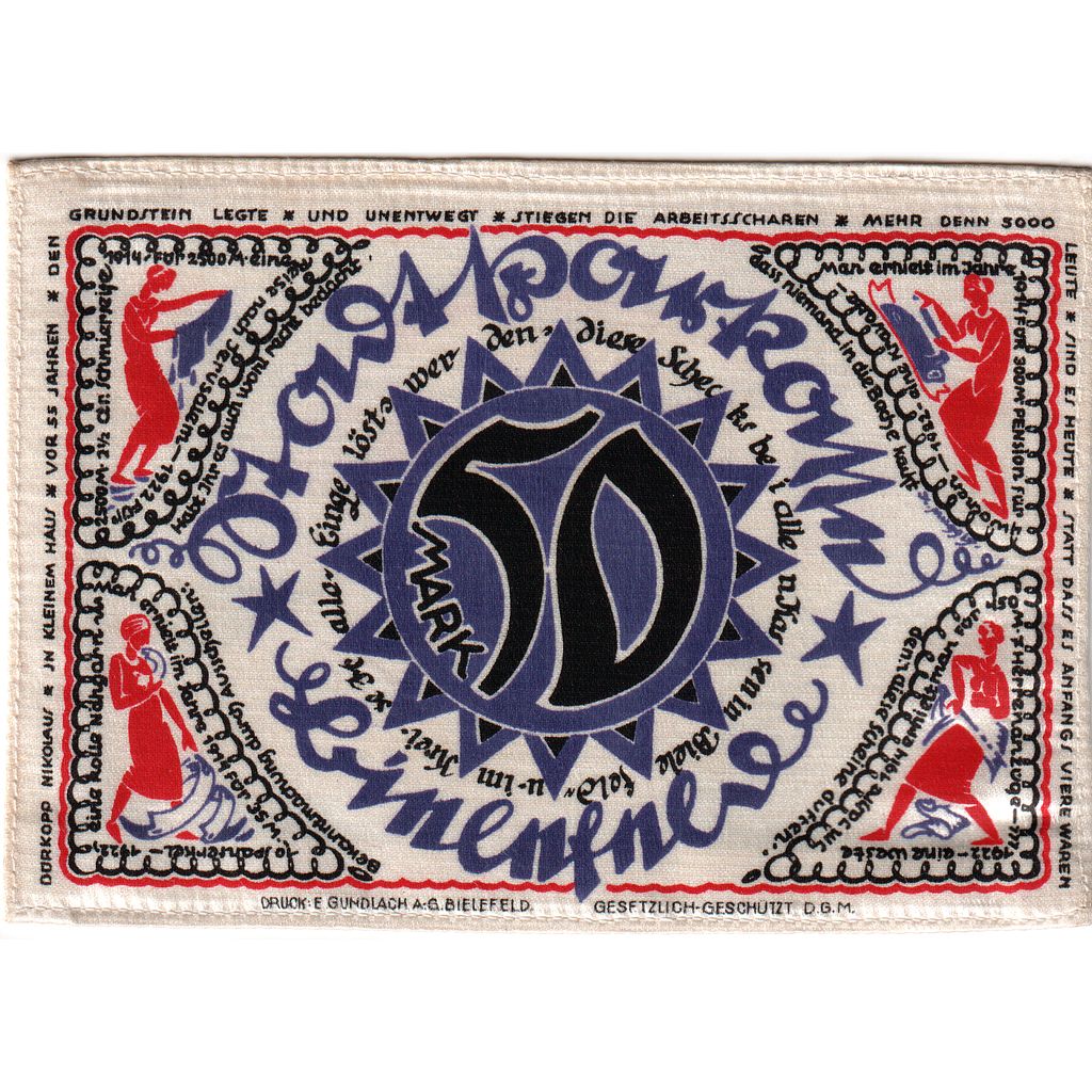 Germania, Bielefeld, 50 Mark, 1922-04-02, SPL, Seta, Grabowski:43b