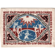 Germany, Bielefeld, 25 MARK, 1921-07-15, UNC(63), Silk, Grabowski:21d