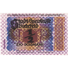 Germany, Bielefeld, 2.10 Goldmark, 1923-11-08, UNC(63), Linen, Grabowski:96