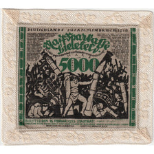 Germany, Bielefeld, 5000 Mark, 1923-02-15, UNC(63), Burlap, Grabowski:68d