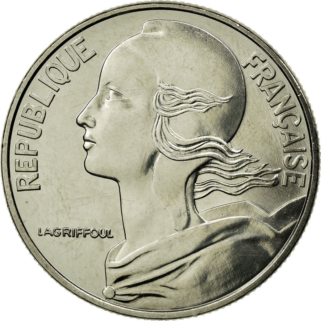 Moneta, Francia, Marianne du nouveau franc, 5 Francs, 2000, Paris, SPL, Nichel