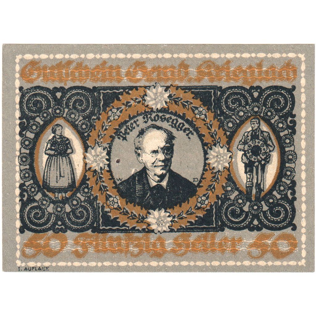 Österreich, Krieglach, 50 Heller, 1920-10-31, UNZ-