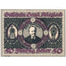Áustria, Krieglach, 50 Heller, 1920-10-31, UNC(63)