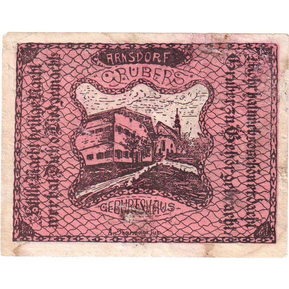 Österreich, Arnsdorf, 50 Heller, S