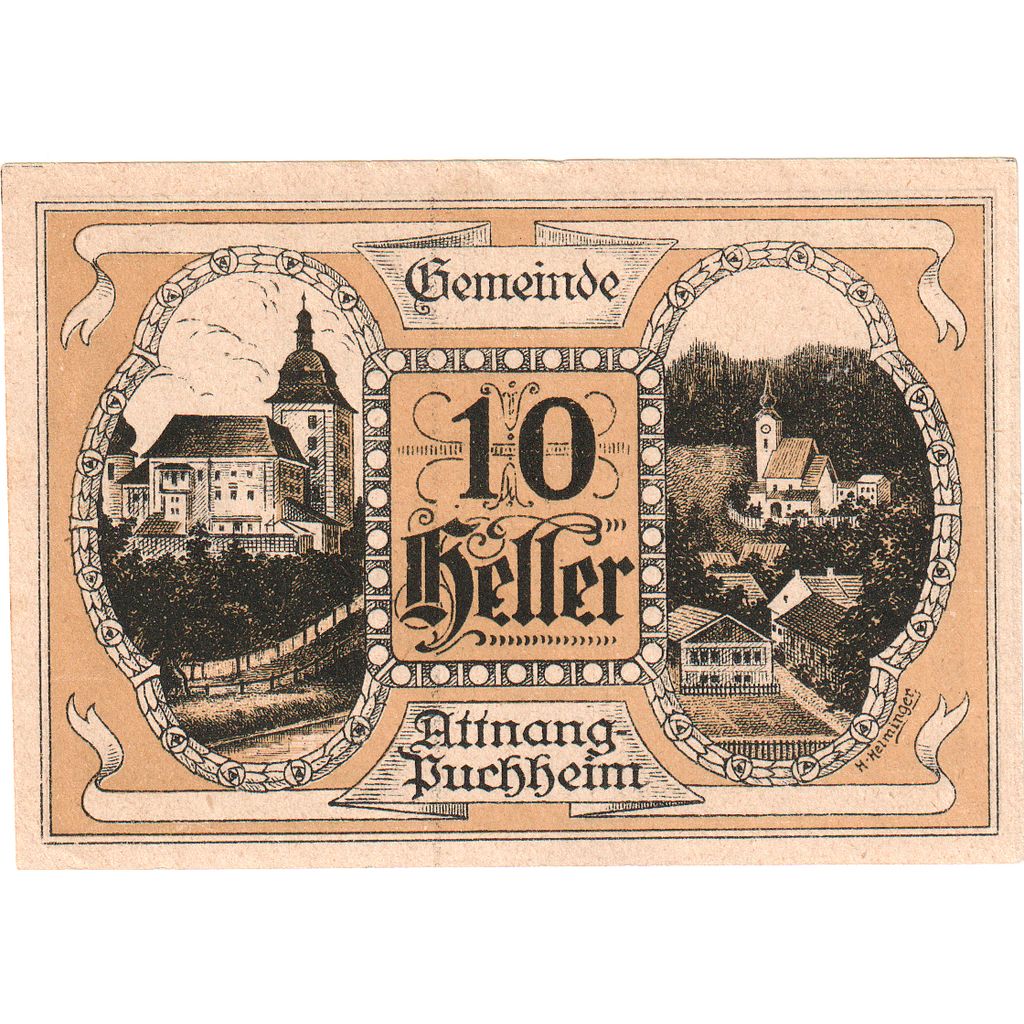 Österreich, Attnang-Puchheim, 10 Heller, 1921-04-30, UNZ-