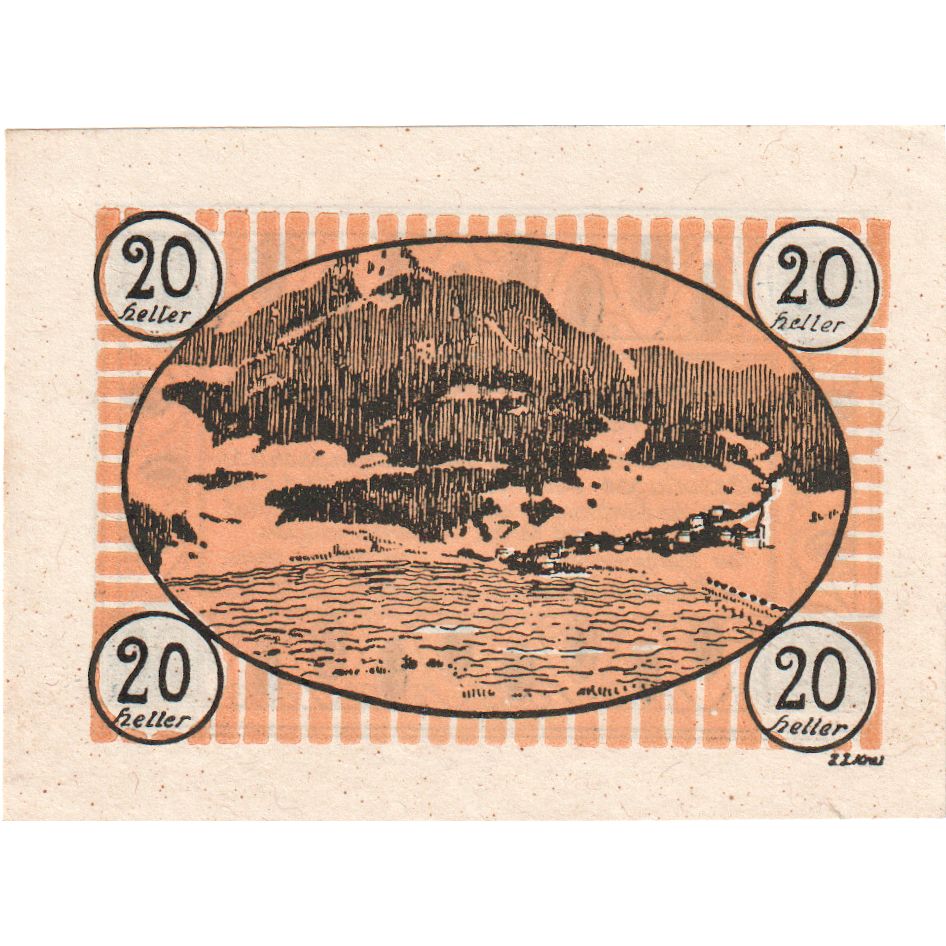 Austria, Fuschl, 20 Heller, 1922-01-01, UNC(63)