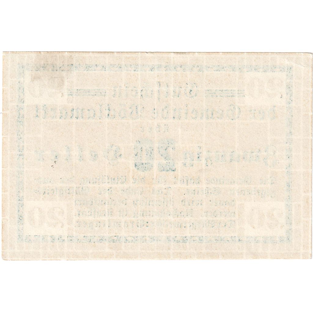 Austria, Bodlamarkt, 20 Heller, UNC(63)