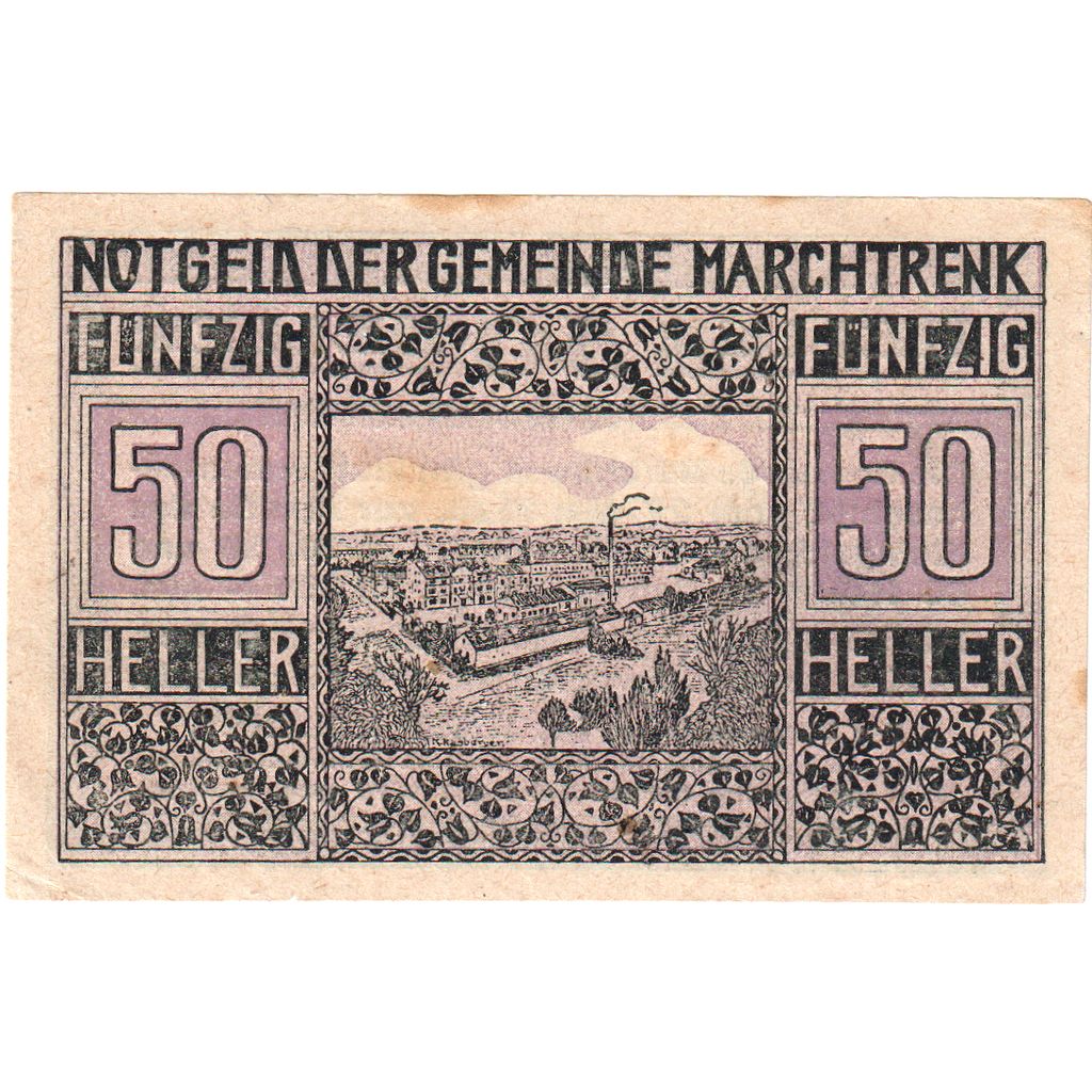 Österreich, marchtrenk, 50 Heller, 1920-12-31, VZ