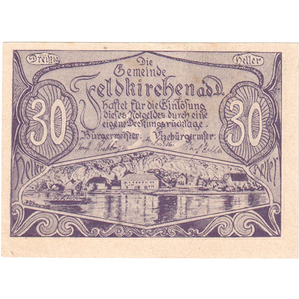 Austria, Feldkirchen, 30 Heller, AU(55-58)