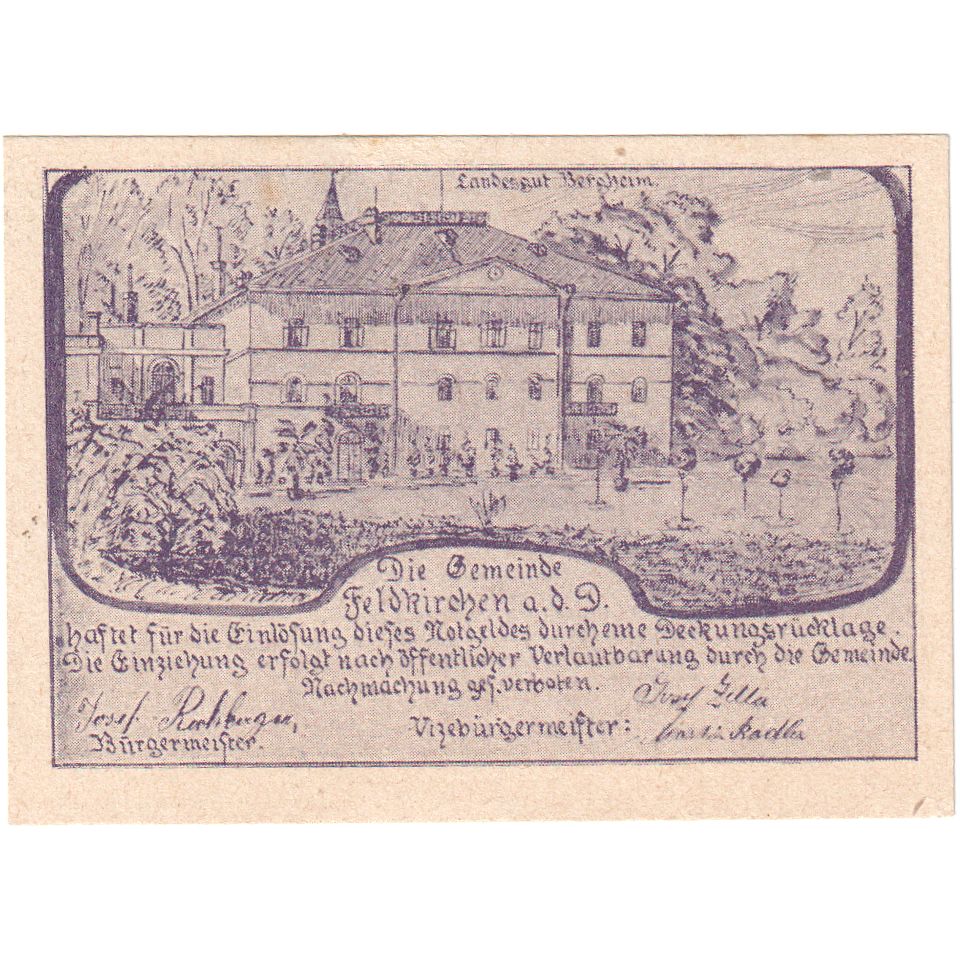 Austria, Feldkirchen, 30 Heller, AU(55-58)