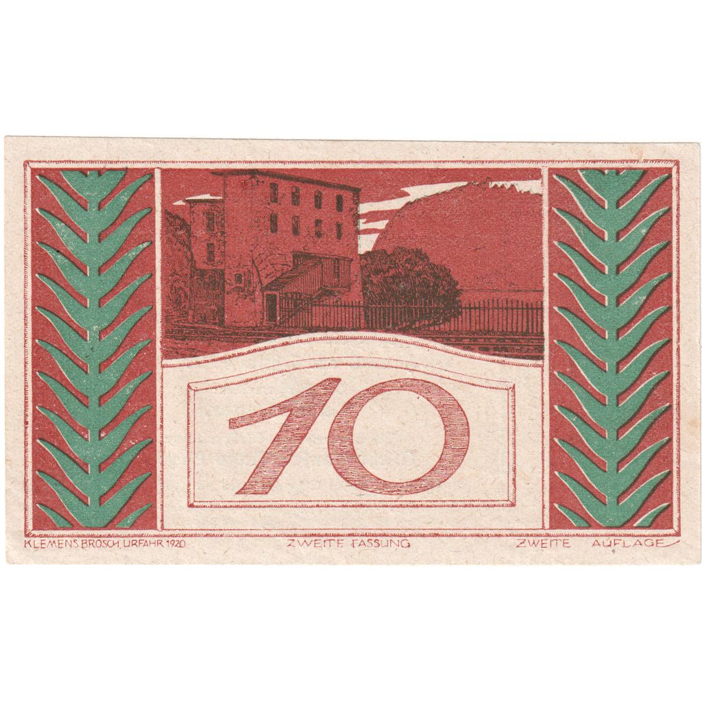 Austria, Puchenau, 10 Heller, 1920-12-31, UNC(63)