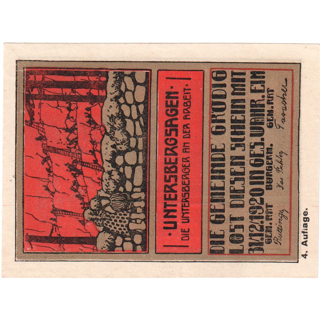 Österreich, Grödig, 30 Heller, 1920-12-31, UNZ-