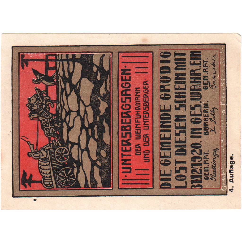 Österreich, Grödig, 60 Heller, 1920-12-31, UNZ-