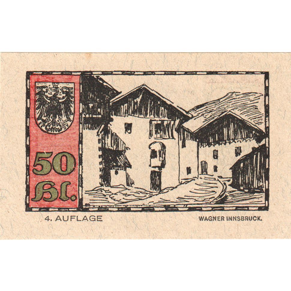 Österreich, Telfs, 50 Heller, 1921-01-31, UNZ-