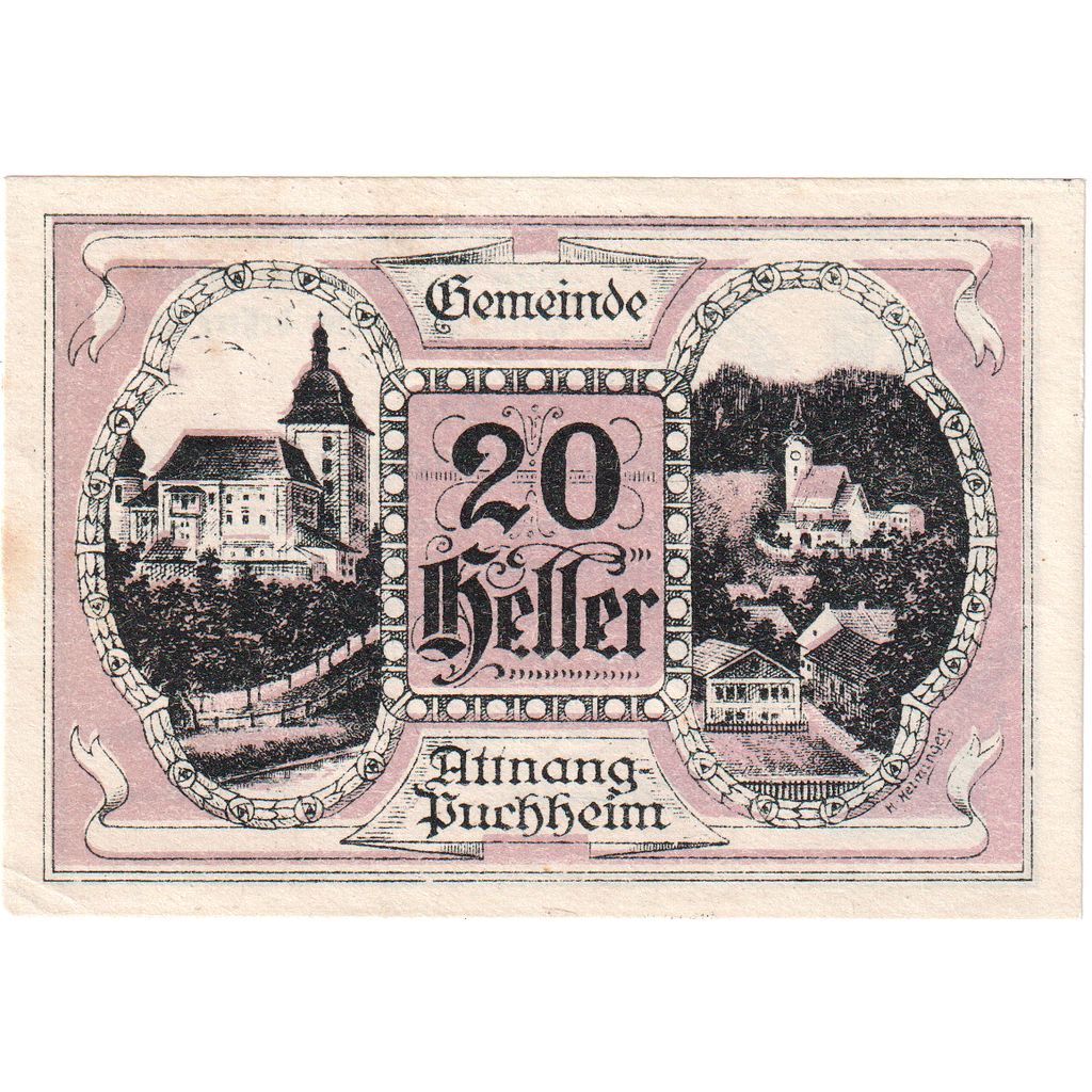 Österreich, Attnang-Puchheim, 20 Heller, 1921-04-30, UNZ-
