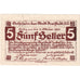 Austria, Freistadt, 5 Heller, 1920-10-31, UNC(63)