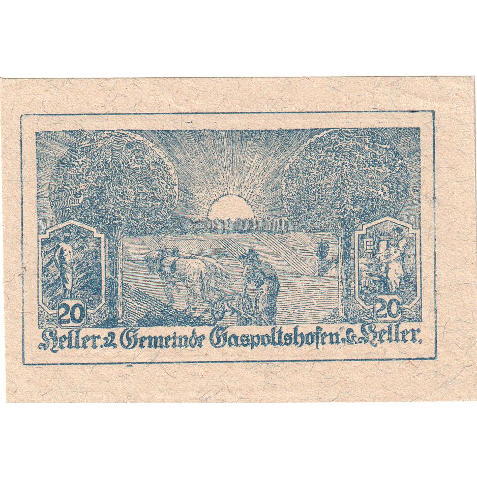 Austria, Gaspoltshofen, 20 Heller, 1920-12-31, UNC(63)