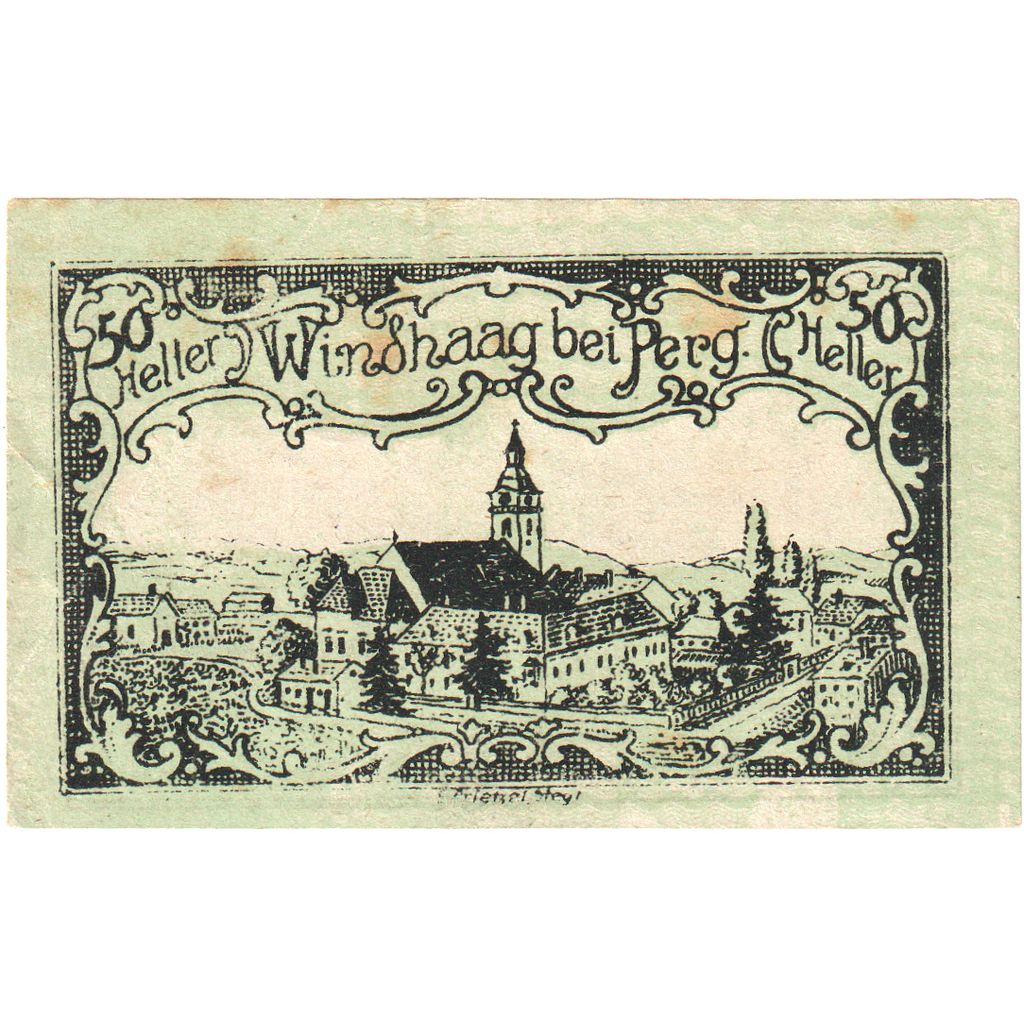 Austria, Windhaag, 50 Heller, 1920-12-31, SC