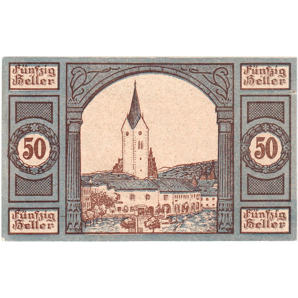 Österreich, Aigen, 50 Heller, 1920-12-31, VZ