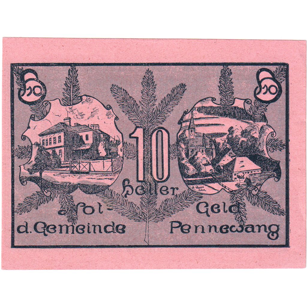 Österreich, Pennewang, 10 Heller, 1920-05-23, UNZ-