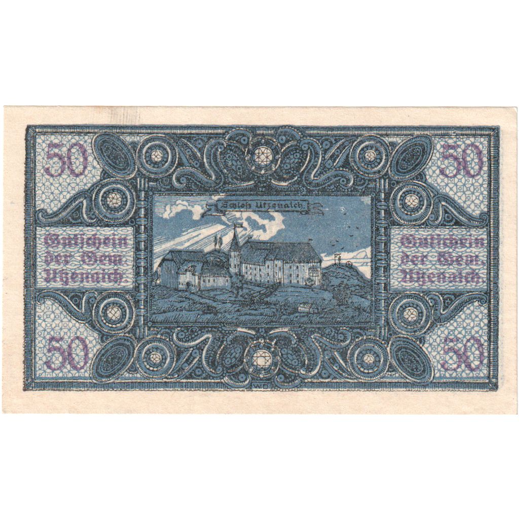 Österreich, Utzenaich, 50 Heller, 1920-12-31, UNZ-